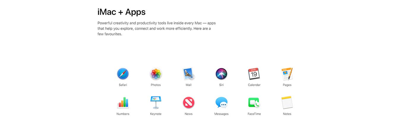 iMac + Apps