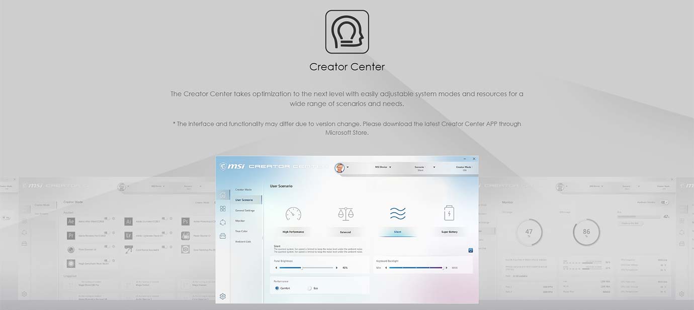 Creator Center