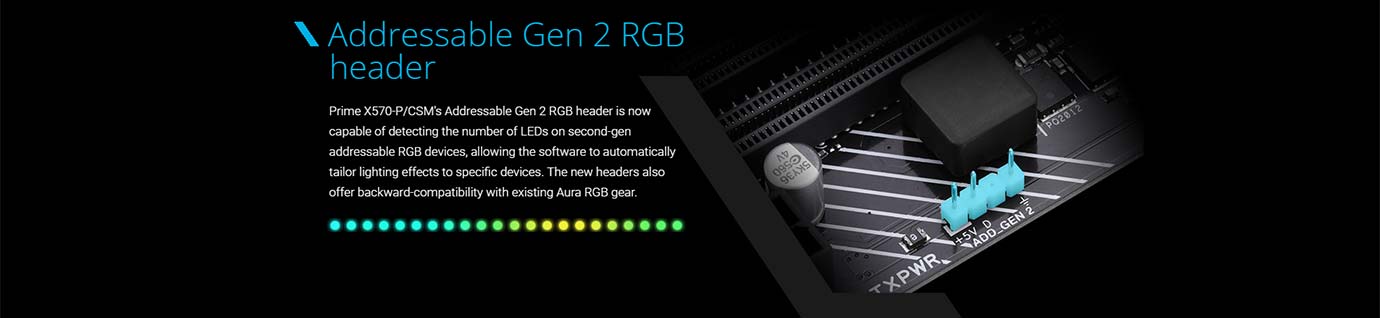Addressable Gen 2 RGB header