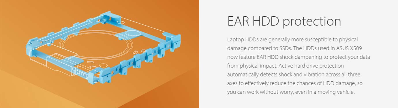 EAR HDD protection
