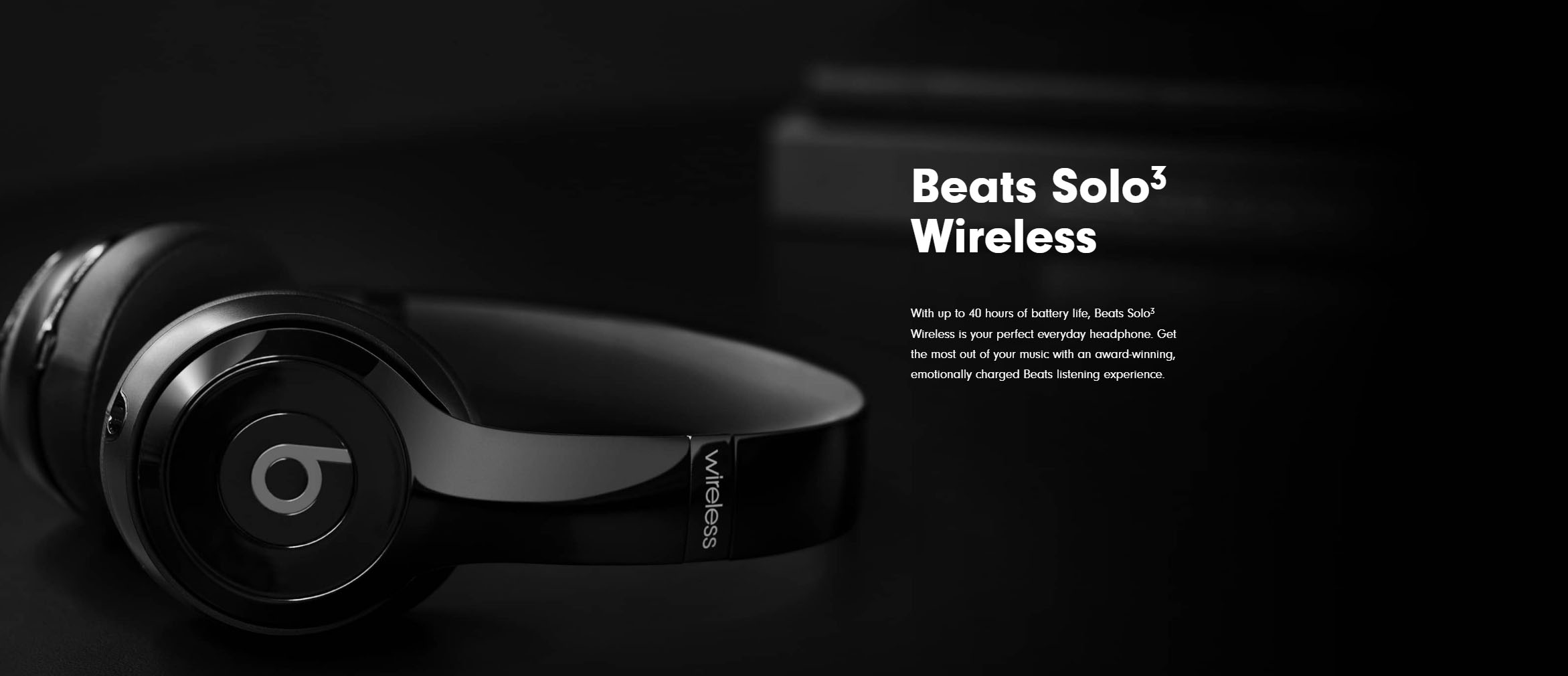 Beats by Dre Solo3 Wireless On-Ear Headphones - Satin Gold