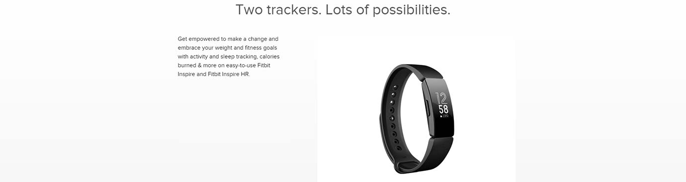 Two trackers. Lots of possibilities.