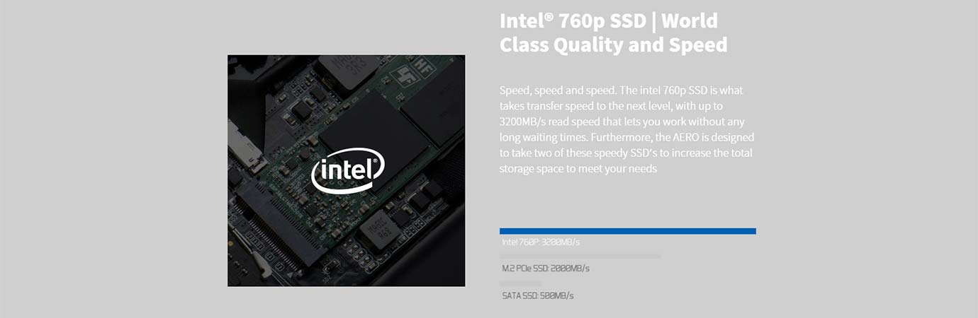 Intel® 760p SSD