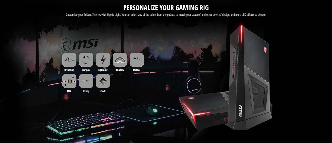 PERSONALIZE YOUR GAMING RIG