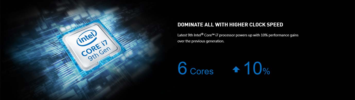 DOMINATE ALL WITH HIGHER CLOCK SPEED