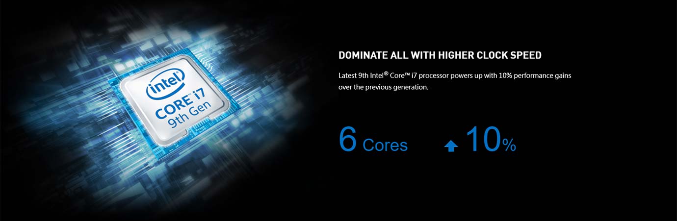 DOMINATE ALL WITH HIGHER CLOCK SPEED