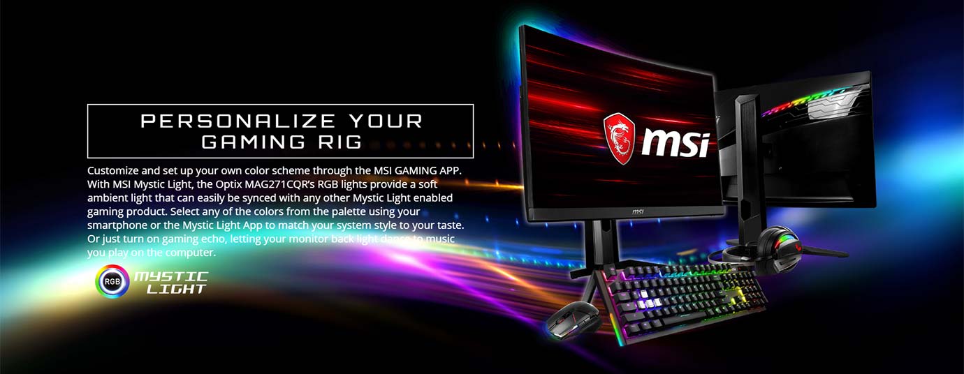 PERSONALIZE YOUR GAMING RIG