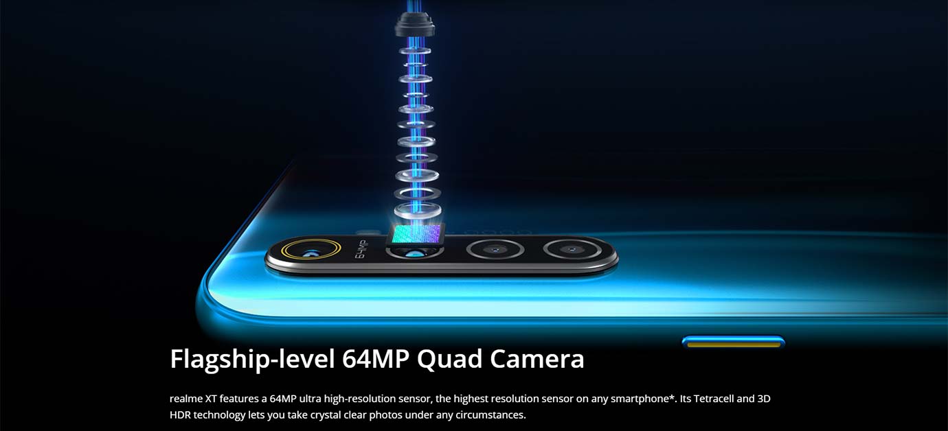 Flagship-level 64MP Quad Camera