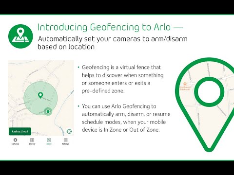 Arlo Pro VMS4430 Smart Security System VMS4430-100AUS Introducing Geofencing