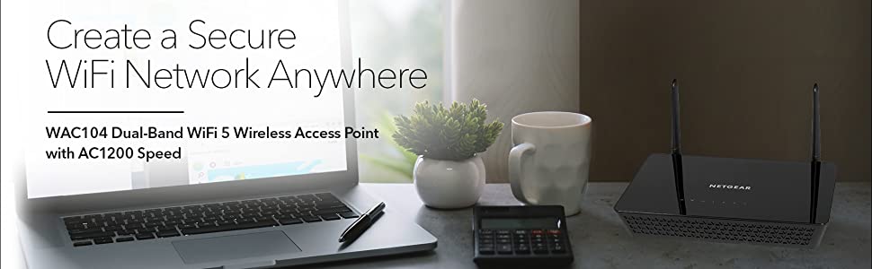 Netgear WAC104-100AUS Access Point Intro