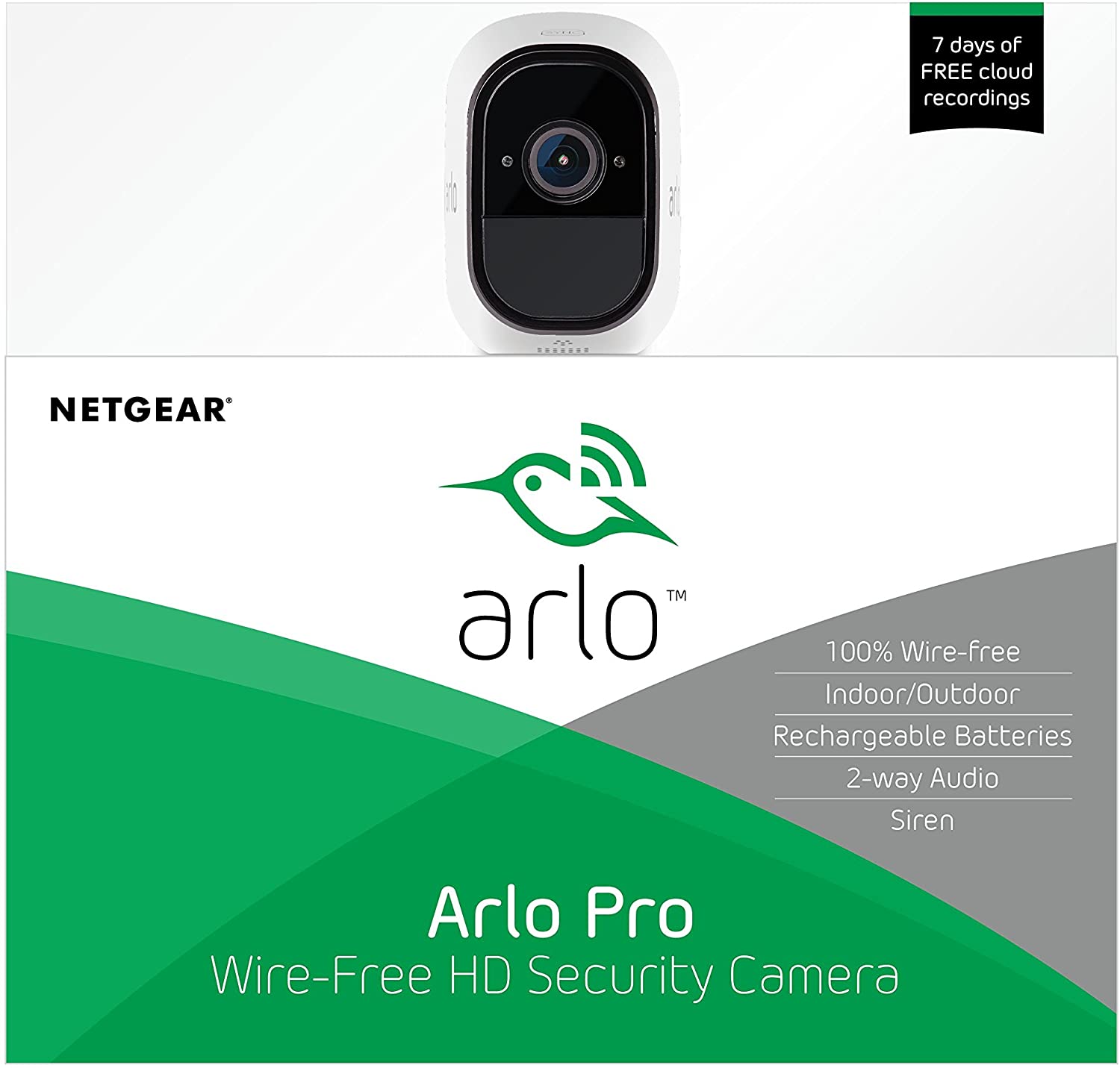 Arlo Pro Wire-Free HD Home Security Add-on Camera VMC4030 Intro